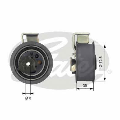 Gates Timing belt tensioner pulley – price [object Object] PLN