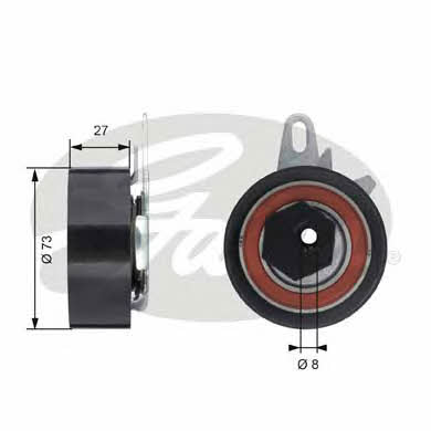 Gates Timing belt tensioner pulley – price [object Object] PLN