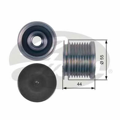 Gates Freewheel clutch, alternator – price [object Object] PLN