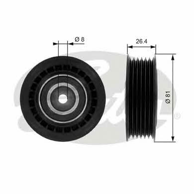 v-ribbed-belt-tensioner-drive-roller-t36000-8129361