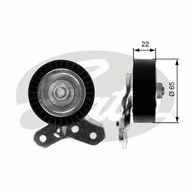 Gates V-ribbed belt tensioner (drive) roller – price 88 PLN