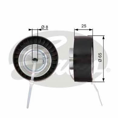 Gates Drive belt tensioner pulley – price 64 PLN