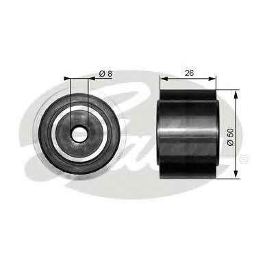 Gates T36191 V-ribbed belt tensioner (drive) roller T36191