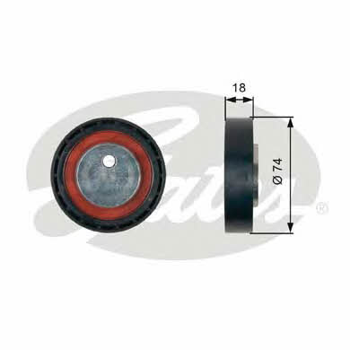 Gates V-ribbed belt tensioner (drive) roller – price