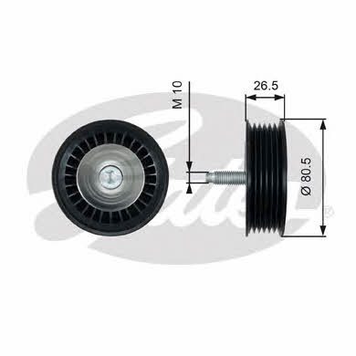 Gates V-ribbed belt tensioner (drive) roller – price