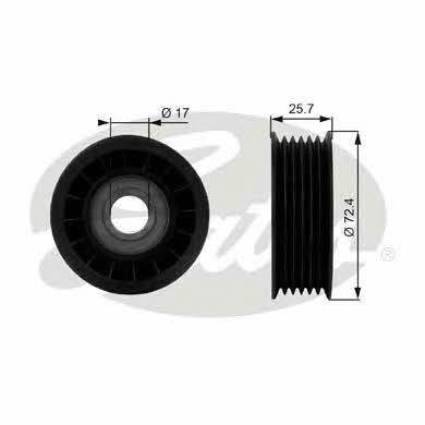 Gates V-ribbed belt tensioner (drive) roller – price 36 PLN