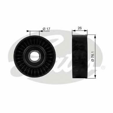 Gates T38015 V-ribbed belt tensioner (drive) roller T38015
