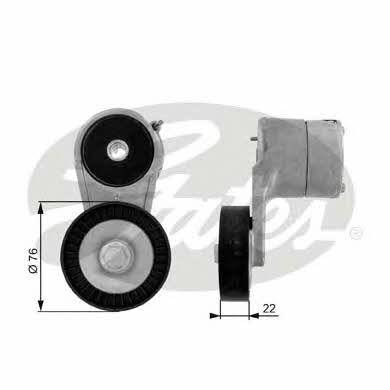 Gates V-ribbed belt tensioner (drive) roller – price 220 PLN