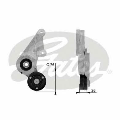 Gates T38304 V-ribbed belt tensioner (drive) roller T38304