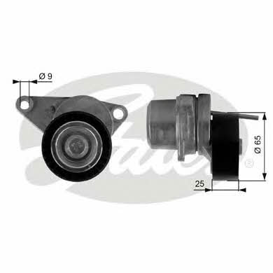 Gates Drive belt tensioner pulley – price 180 PLN