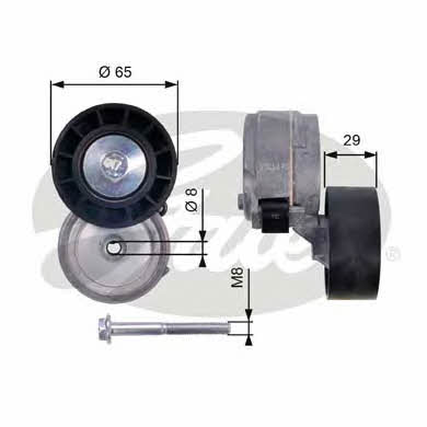 Gates Drive belt tensioner pulley – price [object Object] PLN