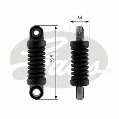 Gates Poly V-belt tensioner shock absorber (drive) – price 225 PLN