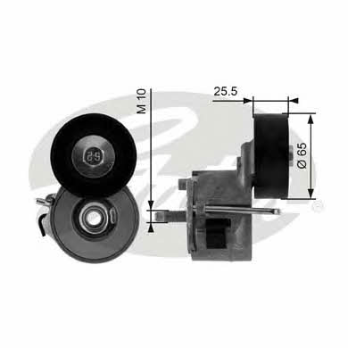 Gates Drive belt tensioner pulley – price [object Object] PLN