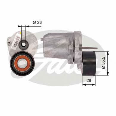 Gates V-ribbed belt tensioner (drive) roller – price 196 PLN