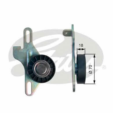 Gates T39143 V-ribbed belt tensioner (drive) roller T39143