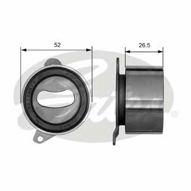 Gates Tensioner pulley, timing belt – price 112 PLN