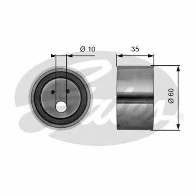 Gates Timing belt tensioner pulley – price [object Object] PLN