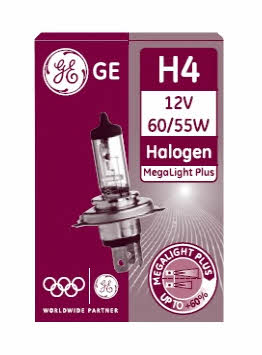 General Electric 12791 Halogen lamp 12V H4 60/55W 12791