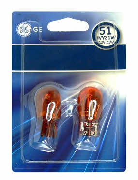 General Electric 76091 Glow bulb yellow WY21W 12V 21W 76091