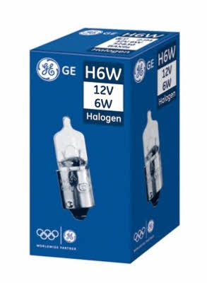 General Electric 38849 Glow bulb H6W 12V 6W 38849