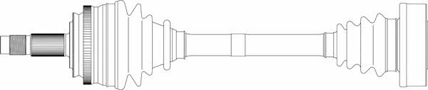 General ricambi FI3135 Drive shaft FI3135