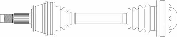 General ricambi FI3321 Drive shaft FI3321