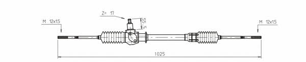 General ricambi FI4020 Steering Gear FI4020