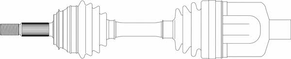 General ricambi OP3157 Drive shaft OP3157