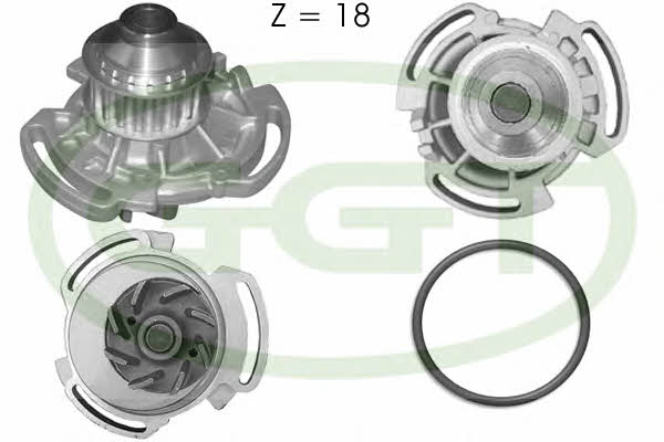 GGT PA10593 Water pump PA10593