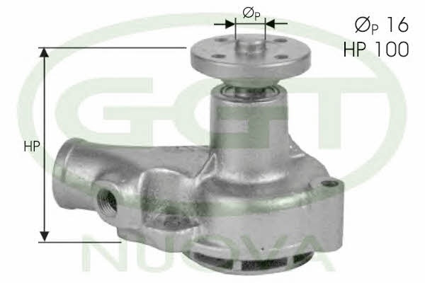 GGT PA12384 Water pump PA12384