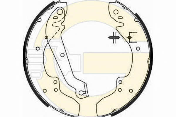 Girling 5161671 Brake shoe set 5161671