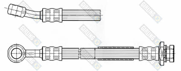 Girling 9004450 Brake Hose 9004450