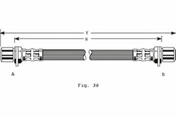 Girling 9001195 Brake Hose 9001195