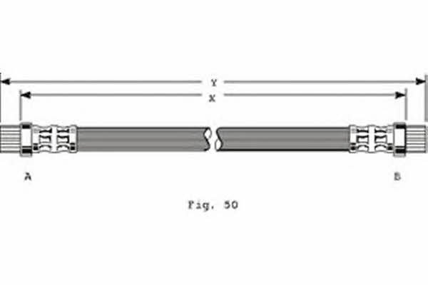 Girling 9001244 Brake Hose 9001244