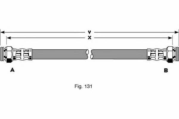 Girling 9001317 Brake Hose 9001317