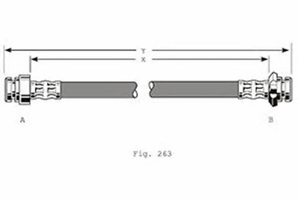 Girling 9001364 Brake Hose 9001364