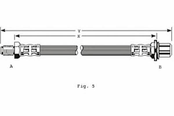 Girling 9002251 Brake Hose 9002251