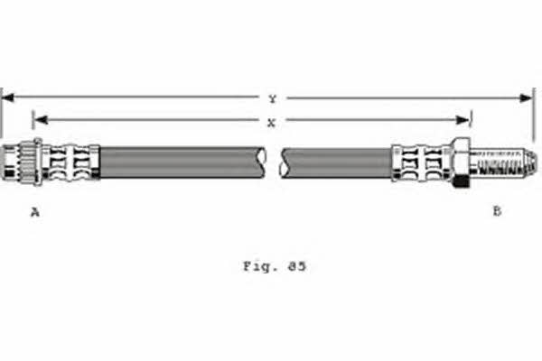 Girling 9002288 Brake Hose 9002288