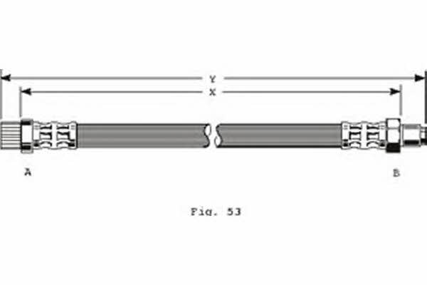 Girling 9002365 Brake Hose 9002365