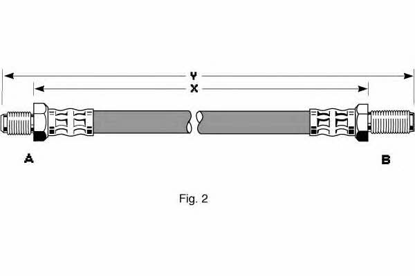 Girling 9003104 Brake Hose 9003104