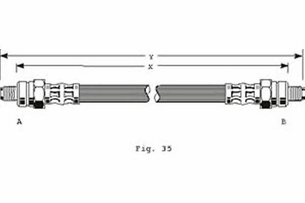 Girling 9003223 Brake Hose 9003223