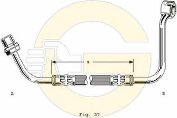 Girling 9004233 Brake Hose 9004233