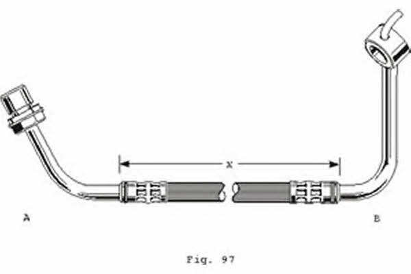 Girling 9004252 Brake Hose 9004252