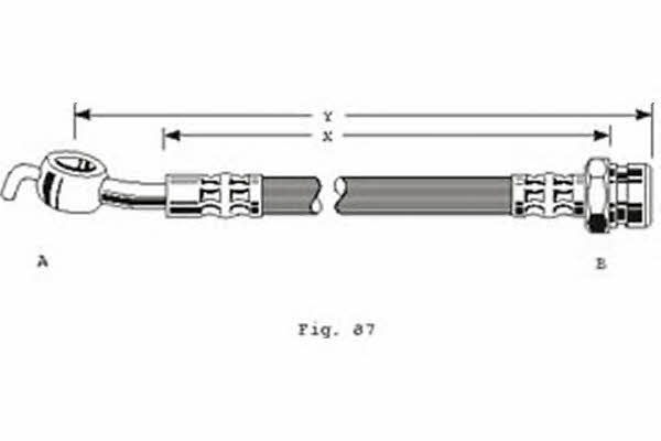 Girling 9004290 Brake Hose 9004290