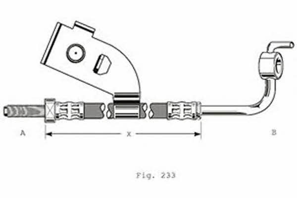 Girling 9004342 Brake Hose 9004342