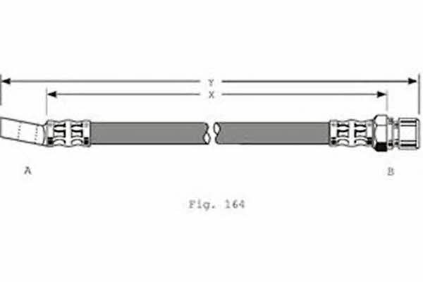 Girling 9004348 Brake Hose 9004348