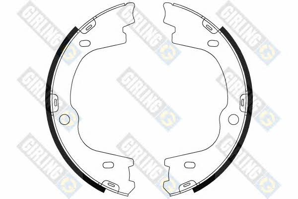 Girling 5188039 Parking brake shoes 5188039