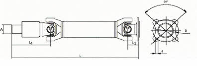 GKN-Spidan 27904 Propeller shaft 27904