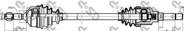 GSP 210144 Drive shaft 210144