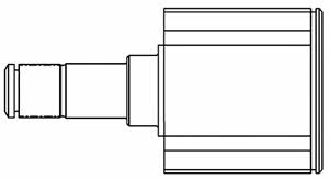 GSP 608017 CV joint 608017